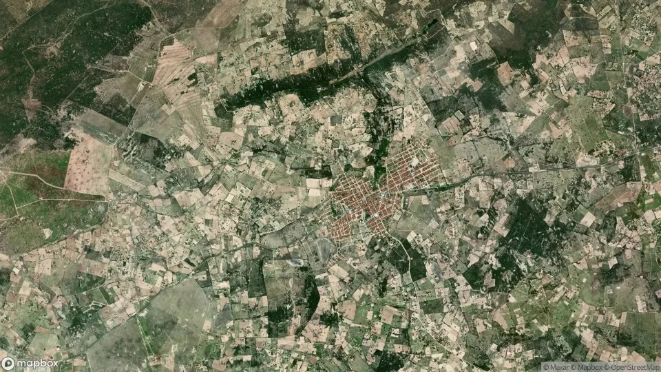Imagem aérea de areial