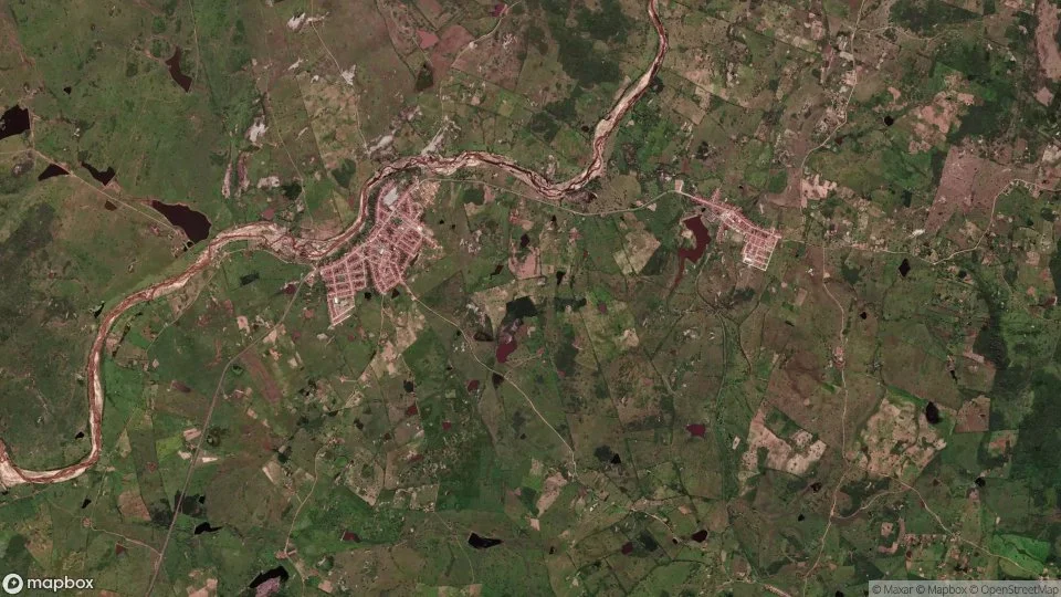 Imagem aérea de caicara