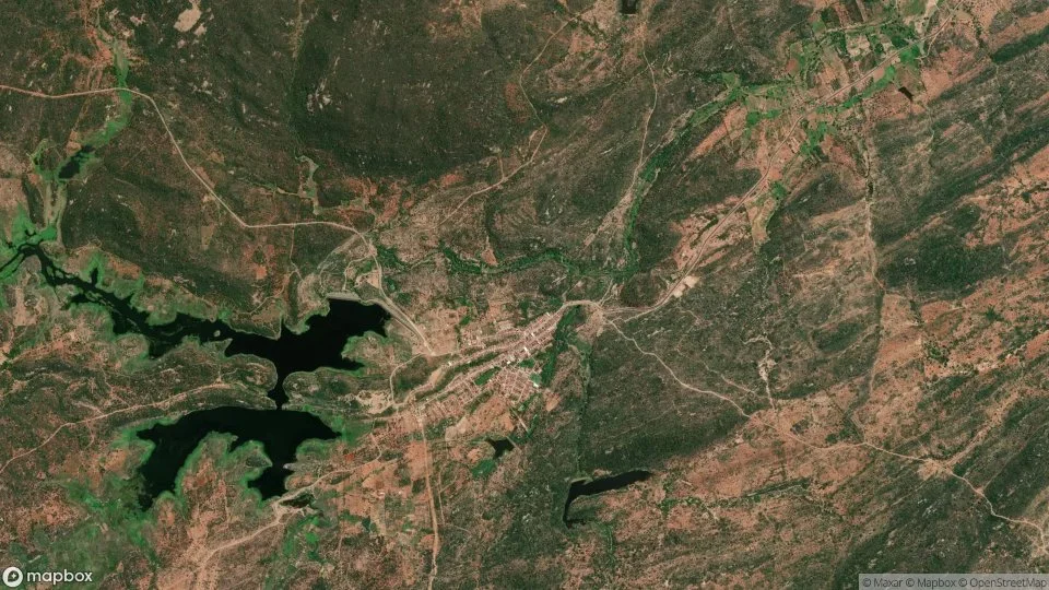 Imagem aérea de camalau