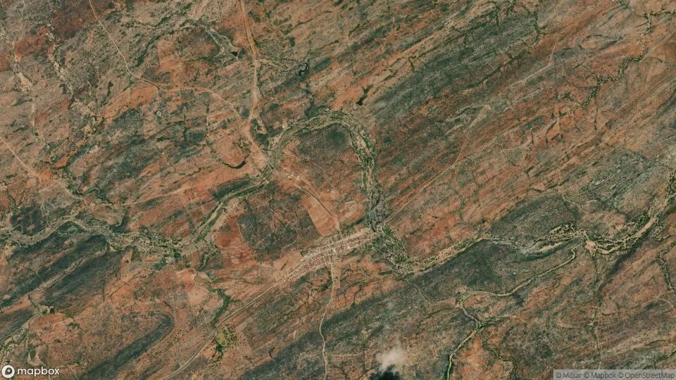 Imagem aérea de caraubas