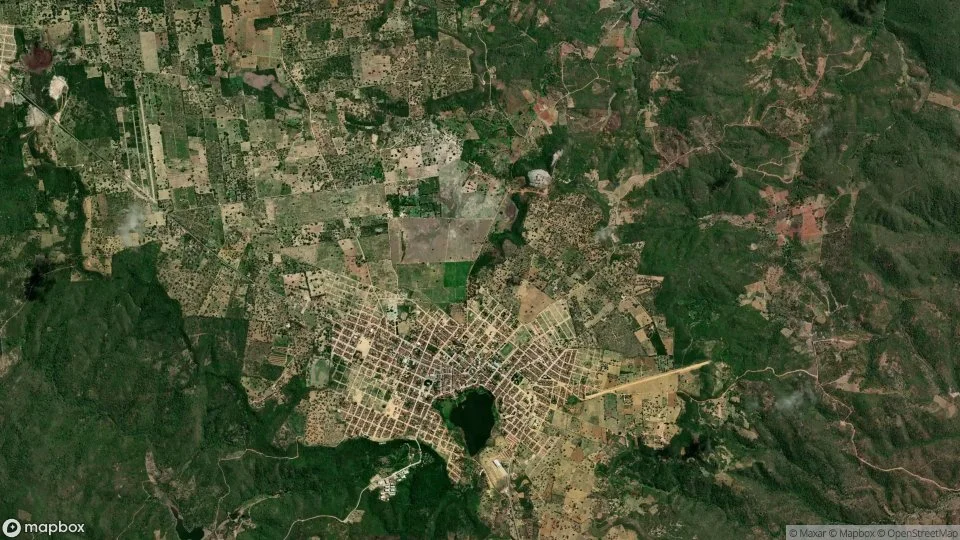 Imagem aérea de cuite