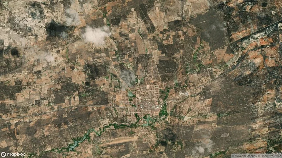 Imagem aérea de juazeirinho