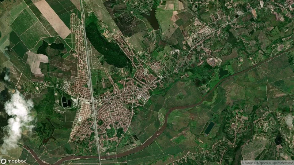 Imagem aérea de mamanguape