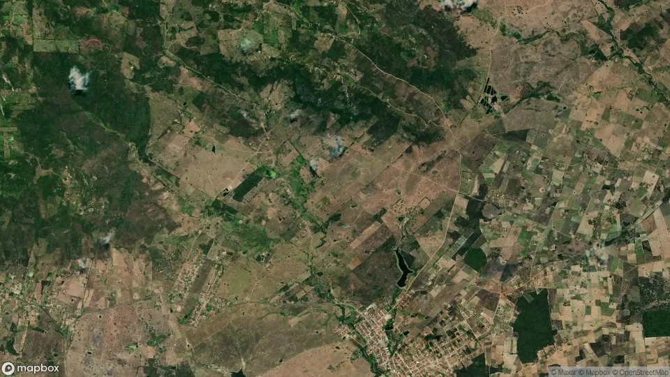 Imagem aérea de mogeiro