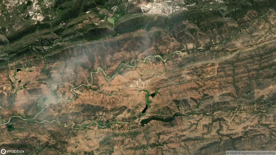 Imagem aérea de salgadinho