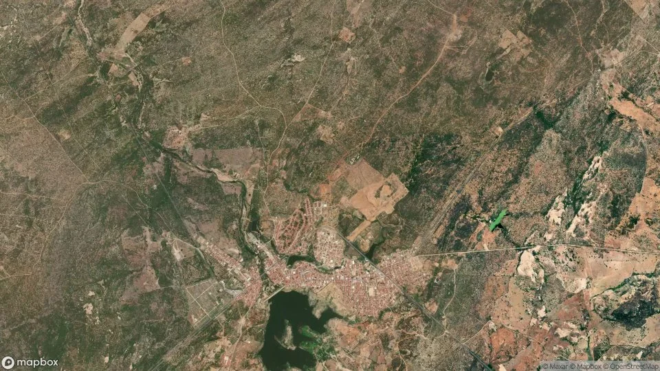 Vista aérea de Santa Luzia