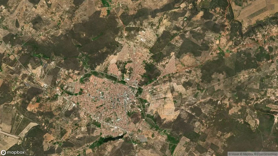 Imagem aérea de araripina
