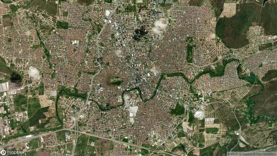 Vista aérea de Caruaru