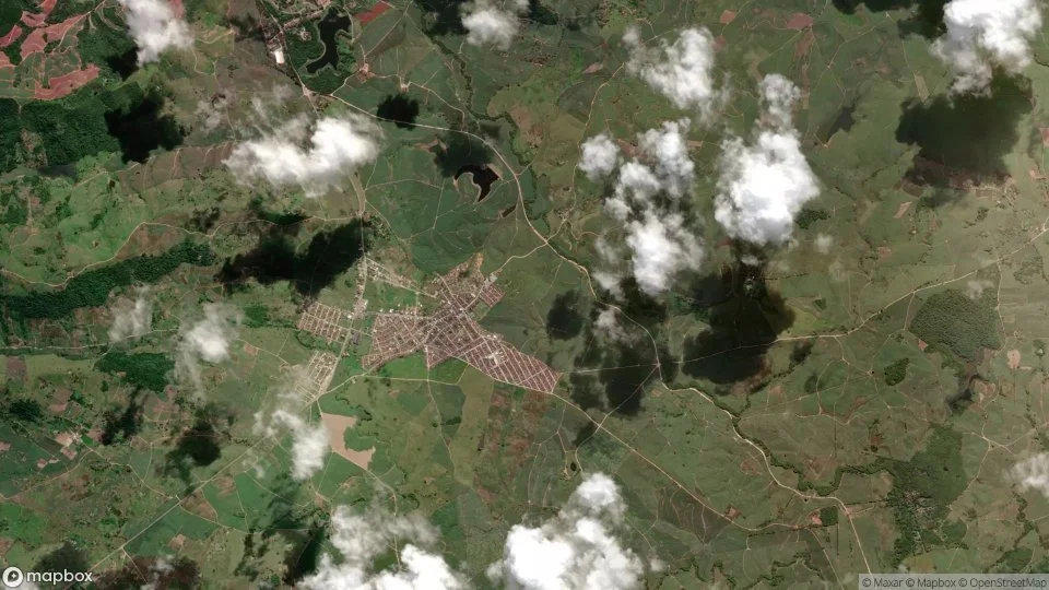Imagem aérea de ferreiros