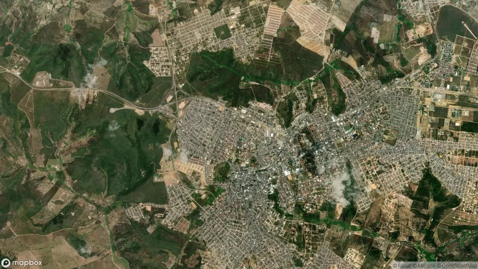 Imagem aérea de garanhuns