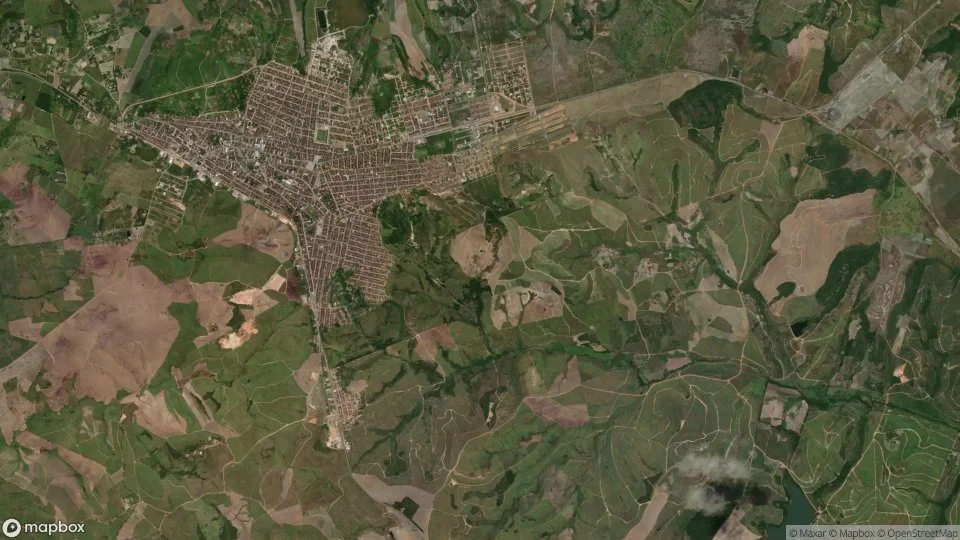 Imagem aérea de itambe