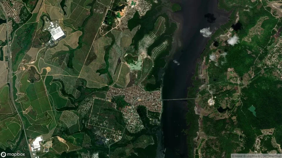 Imagem aérea de itapissuma
