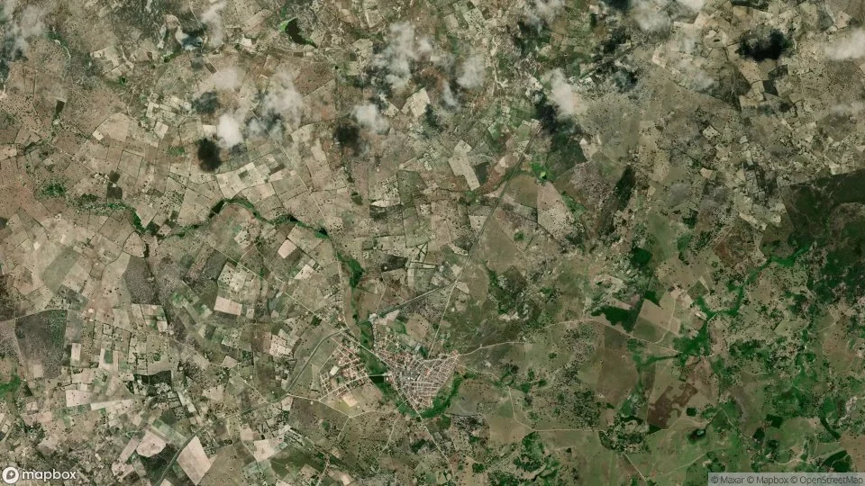 Imagem aérea de jurema