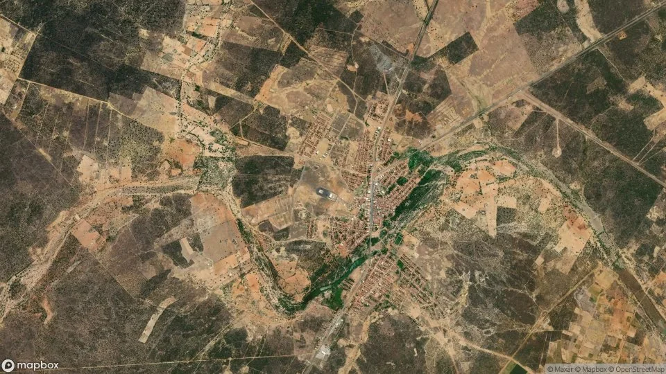 Vista aérea de Lagoa Grande