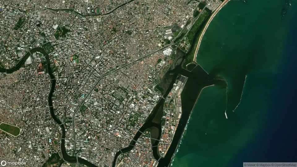 Vista aérea de Recife