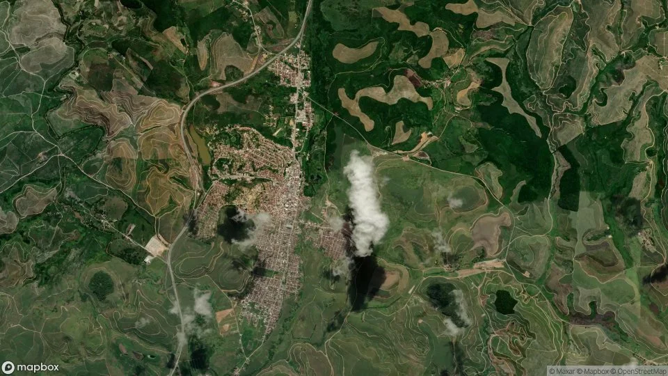 Imagem aérea de ribeirao