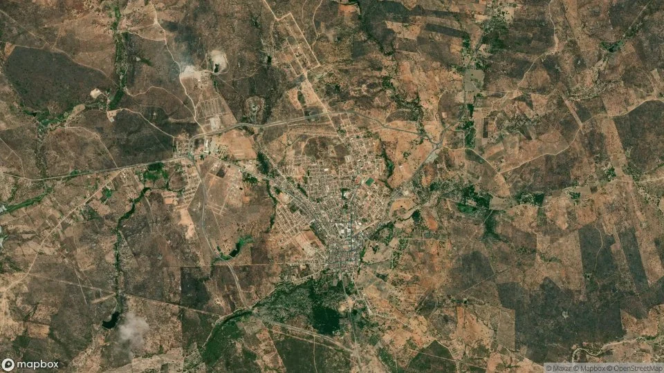 Vista aérea de Sertânia