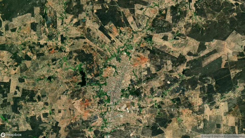Imagem aérea de tabira