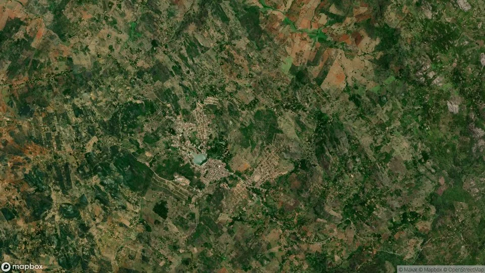 Imagem aérea de triunfo