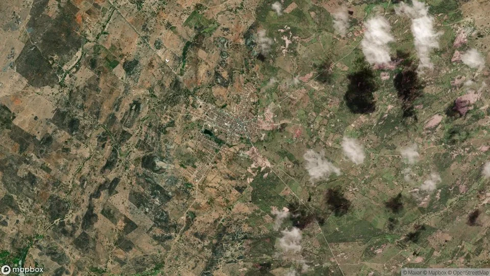 Imagem aérea de venturosa