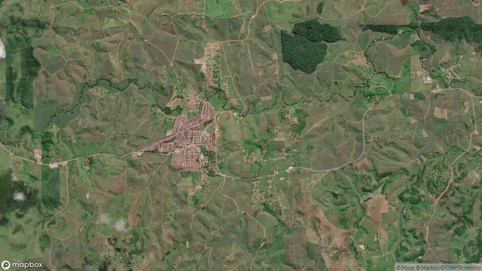 Imagem aérea de vicencia
