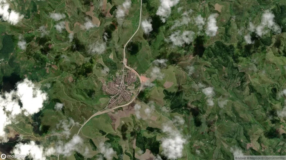 Imagem aérea de xexeu