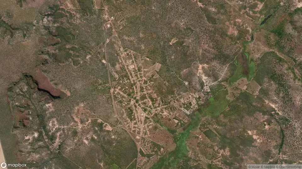 Imagem aérea de bertolinia