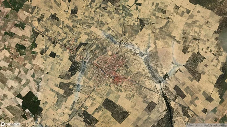 Imagem aérea de marcolandia