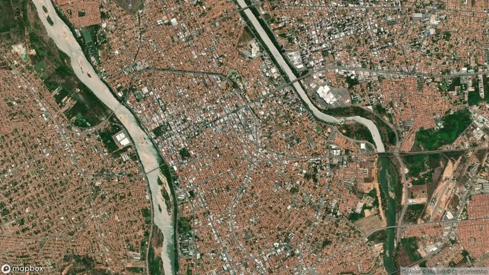 Imagem aérea de teresina