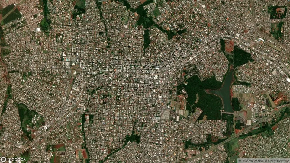Vista aérea de Cascavel