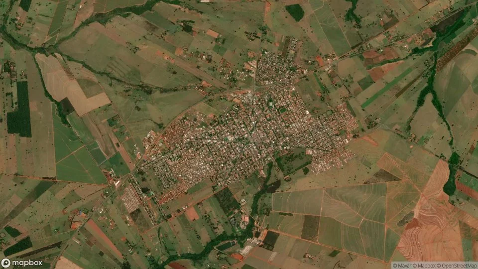 Imagem aérea de colorado