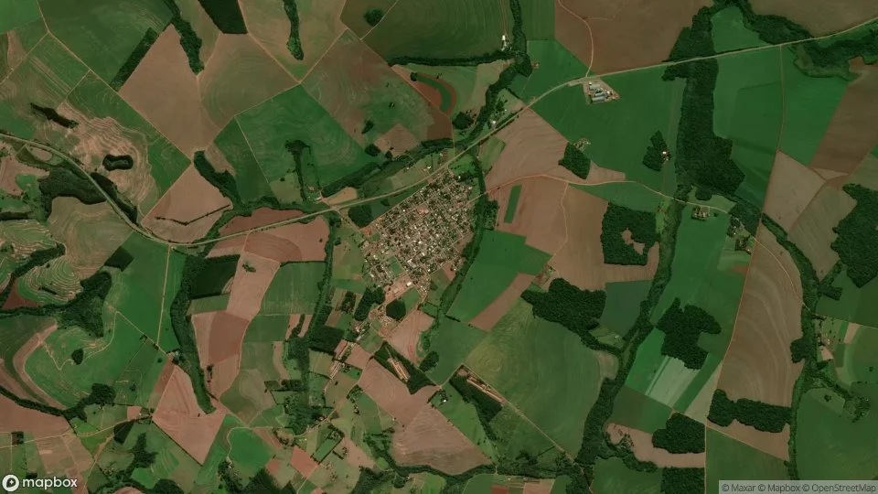 Imagem aérea de farol