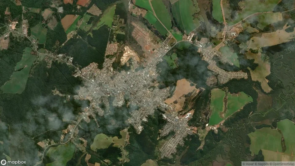 Imagem aérea de imbituva
