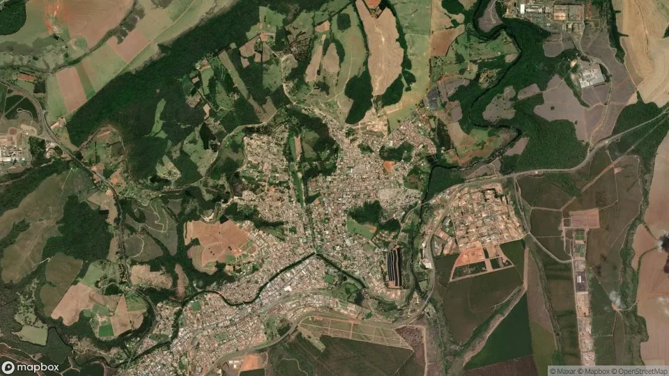 Vista aérea de Jaguariaiva