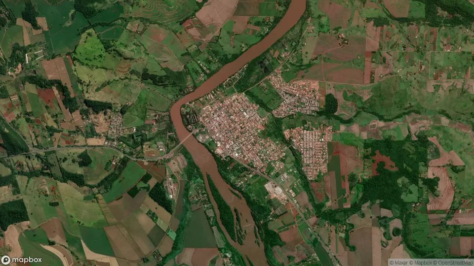 Imagem aérea de jataizinho