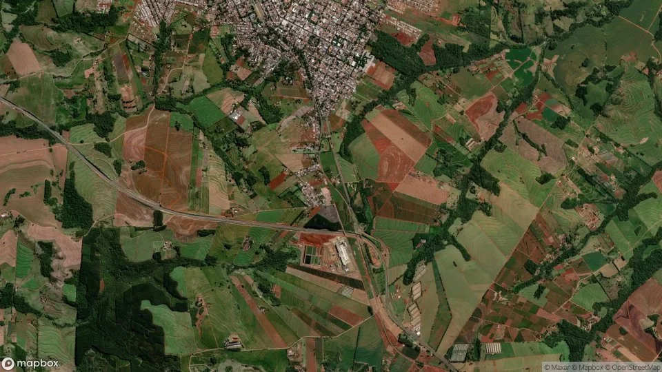Imagem aérea de mandaguari