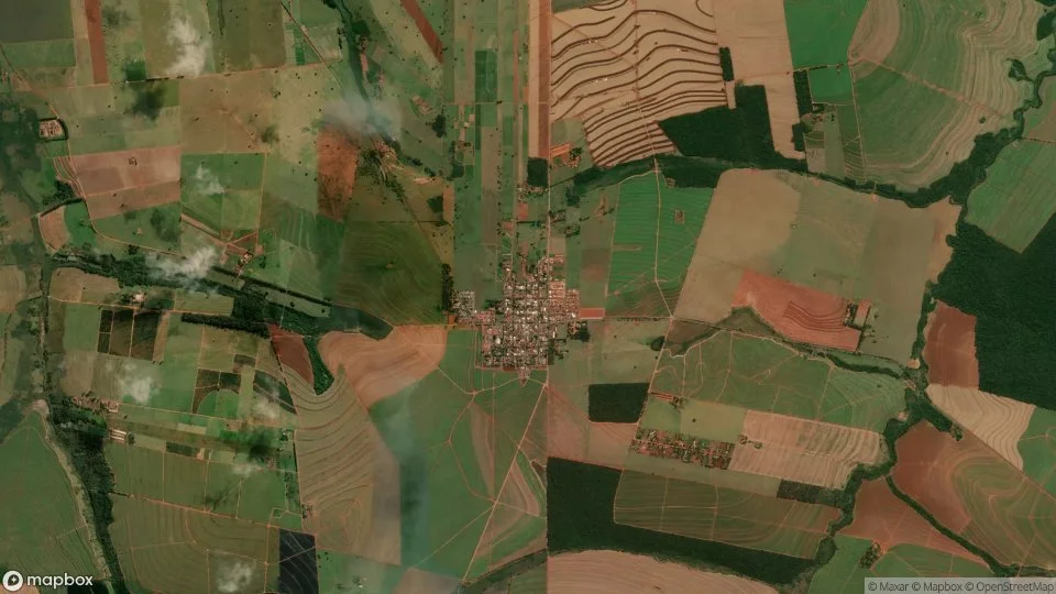 Imagem aérea de miraselva