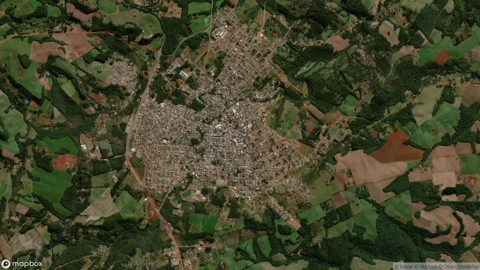 Vista aérea de Pitanga