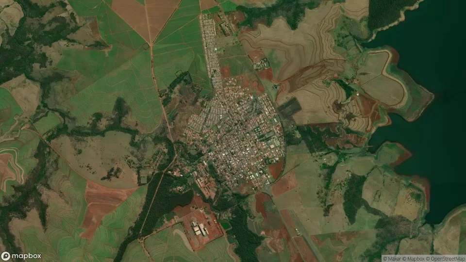 Imagem aérea de porecatu