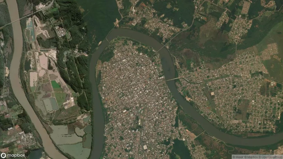 Vista aérea de União da Vitória