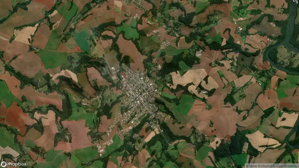 Imagem aérea de vere