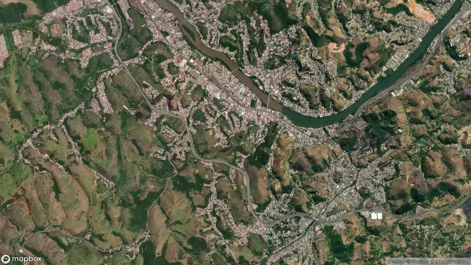Vista aérea de Barra Mansa