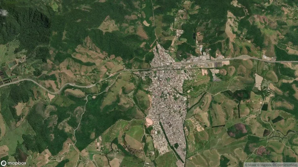 Vista aérea de Casimiro de Abreu