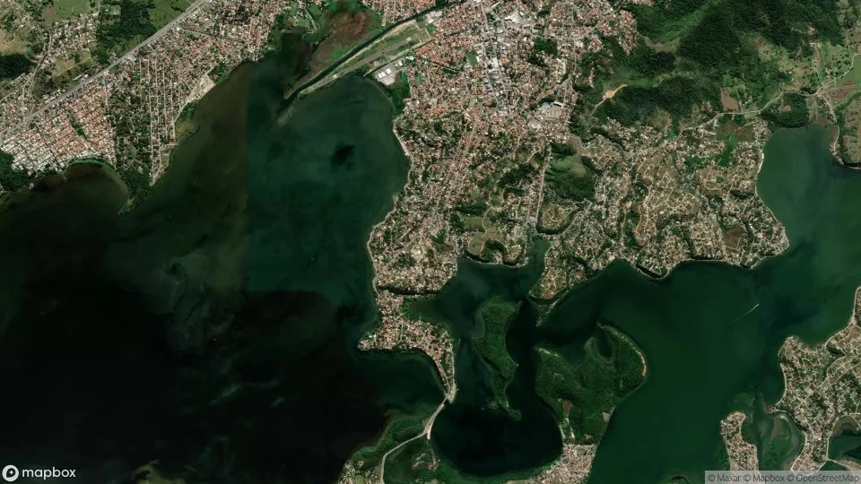 Imagem aérea de marica