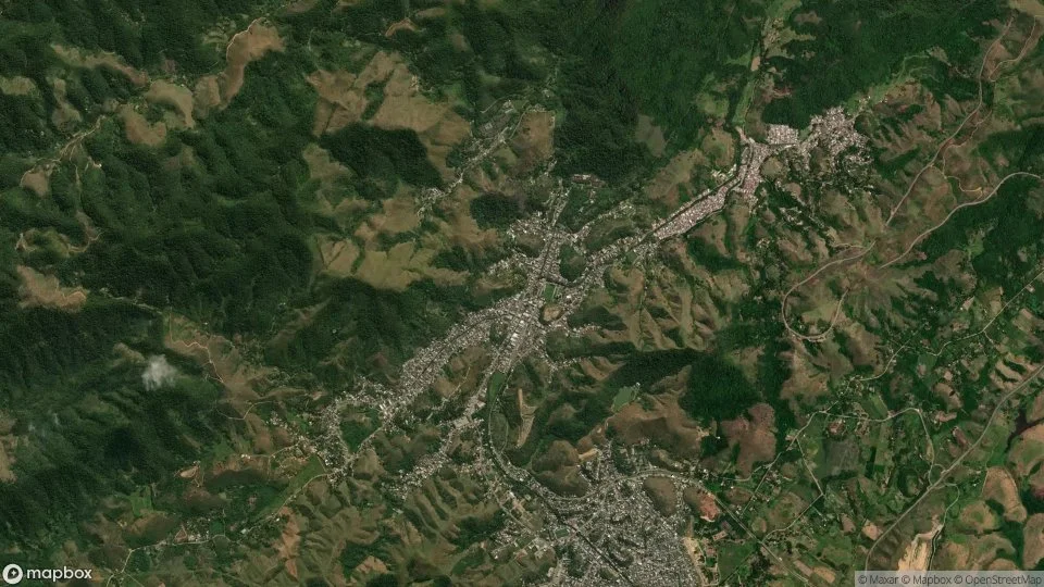 Imagem aérea de paracambi