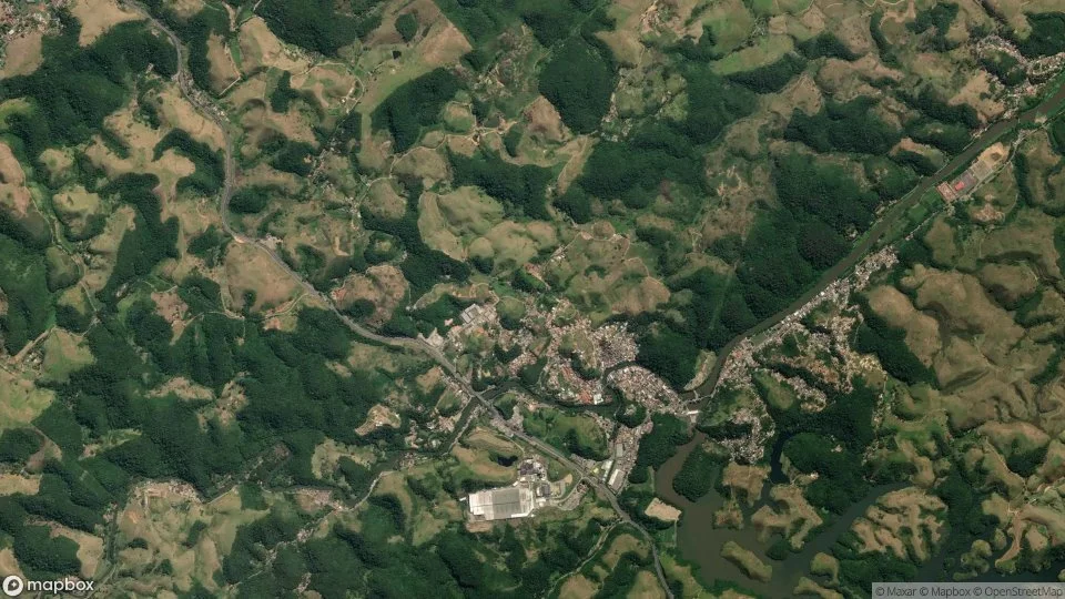 Imagem aérea de pirai