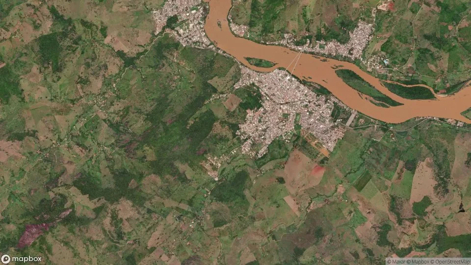 Vista aérea de São Fidelis