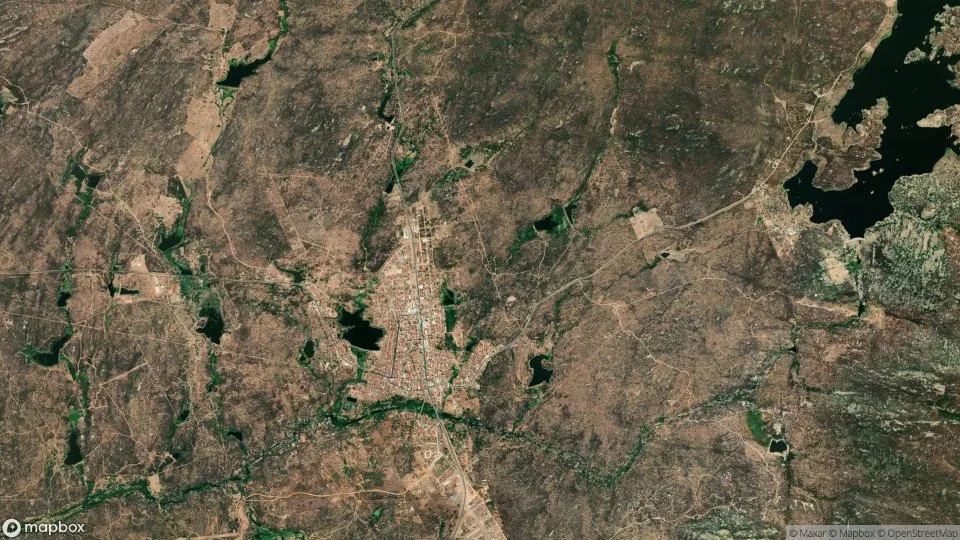 Imagem aérea de acari