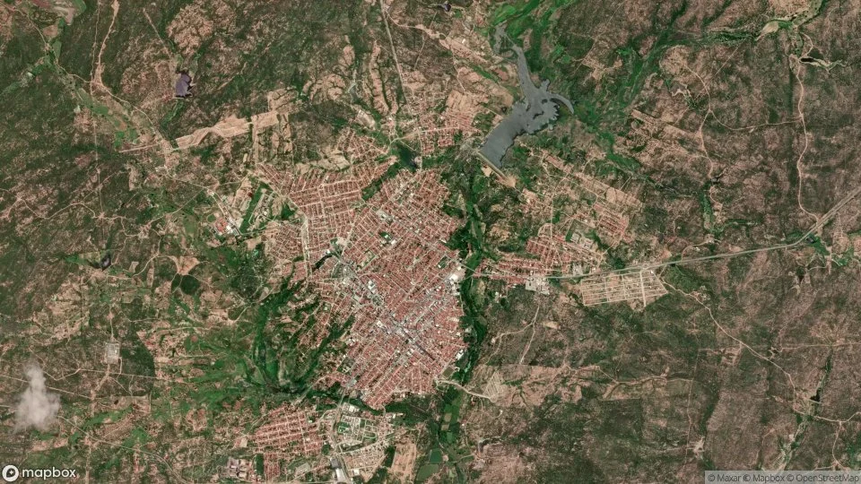 Vista aérea de Currais Novos