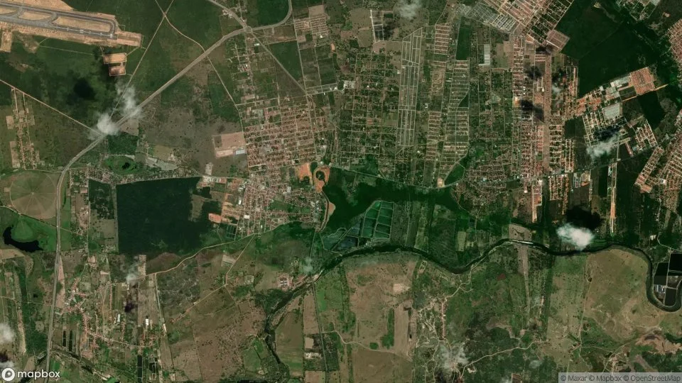 Vista aérea de São Gonçalo do Amarante